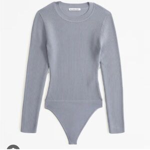 Abercrombie Blue Sweater Bodysuit